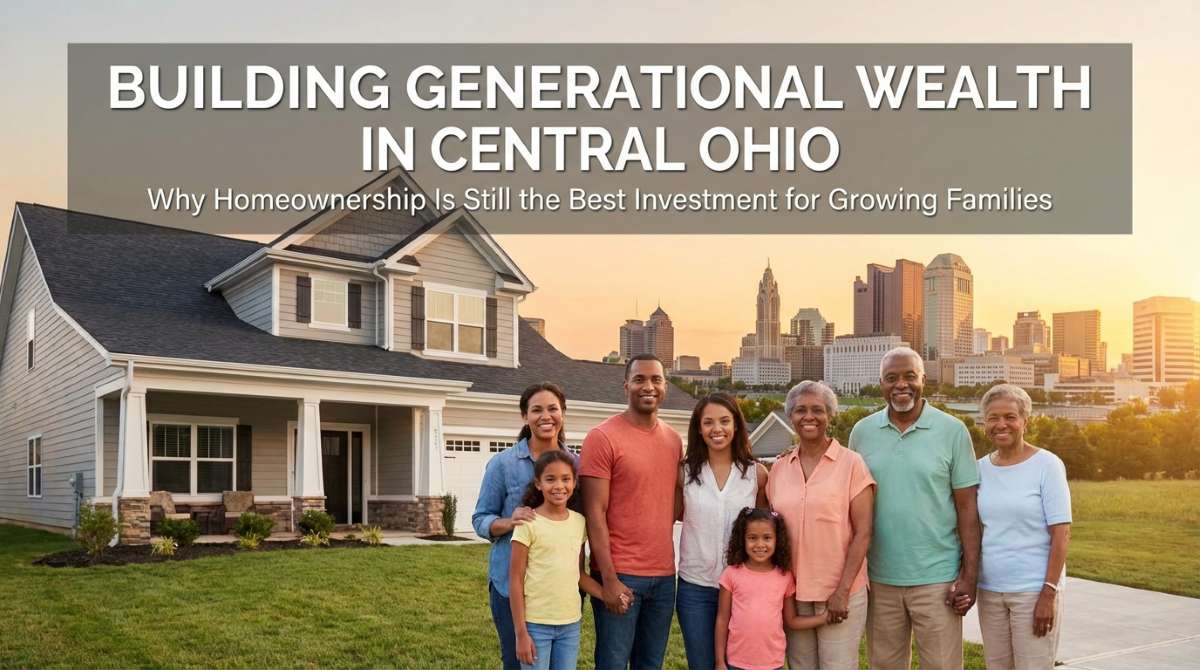 Building Generational Wealth in Central Ohio: Why Homeownership Is Still the Best Investment for Growing Families