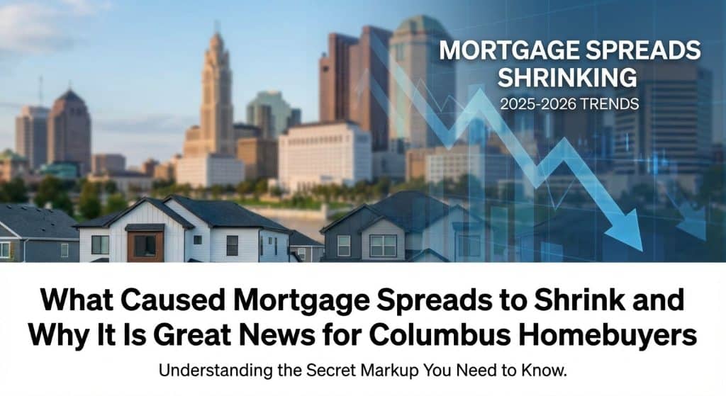 What Caused Mortgage Spreads to Shrink in 2025 to 2026 and Why It Is Great News for Columbus Homebuyers