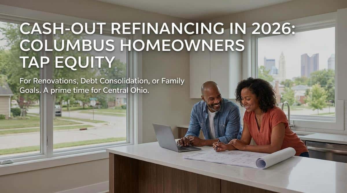 Cash-Out Refinancing in 2026: How Columbus Homeowners Can Tap Equity for Renovations, Debt Consolidation, or Family Goals