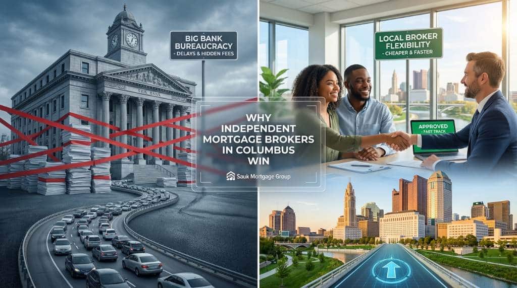 Why Independent Mortgage Brokers in Columbus Are Cheaper and Faster Than Big Banks