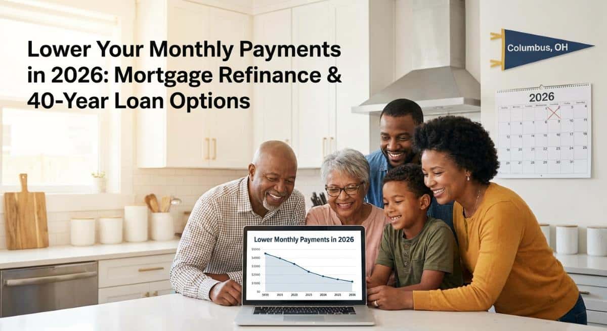 Lower Your Monthly Payments in 2026: When a 40-Year Mortgage or Refinance Makes Sense for Busy Ohio Families