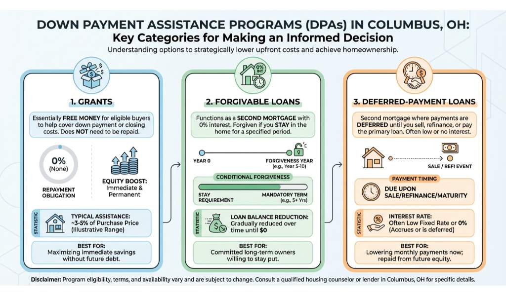 Types of Down Payment Assistance Programs
