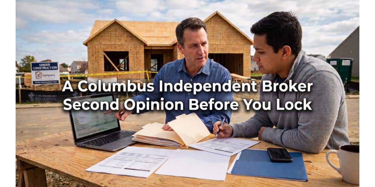 Compare Your Best Mortgage Options: A Columbus Independent Broker Second Opinion Before You Lock