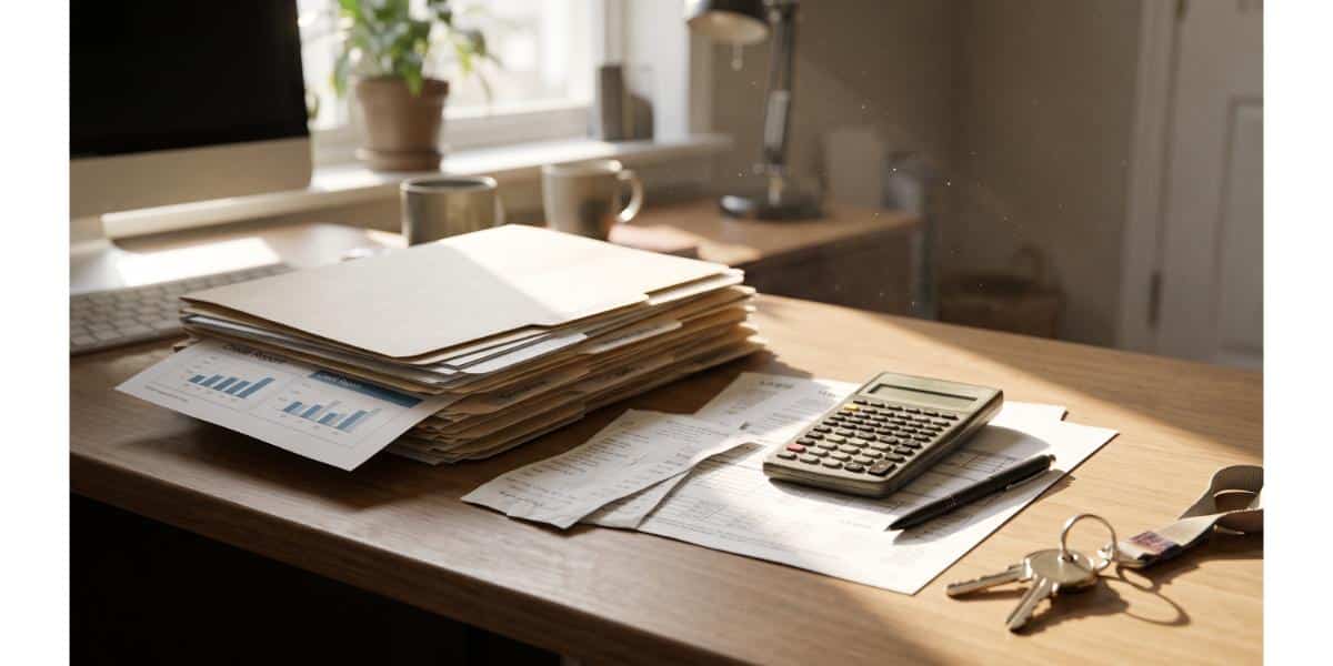 Reviewing credit reports, rent receipts, and utility statements for VantageScore for Columbus first-time buyers.